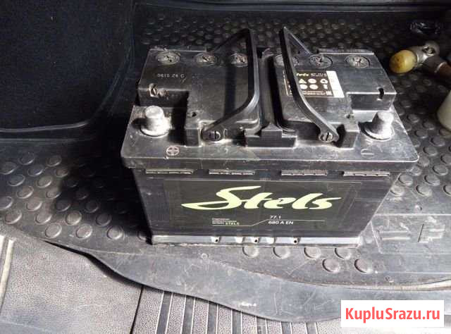 Аккумулятор stels 77а (б,у) Электросталь - изображение 1