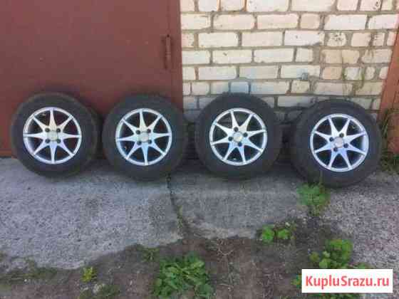 Комплект колёс на литье R13 175/70 на ваз Киров