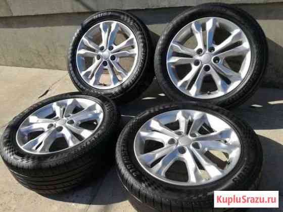 Оригинальные диски. Kia Optima. R17. 5*114.3 Дубовое