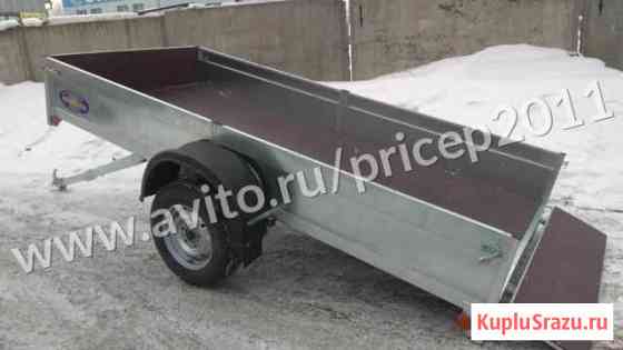 Прицеп легковой для снегохода Б-34 оц оцинковка Новокузнецк