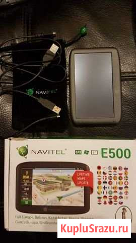 Автомобильный навигатор Navitel E500 Вологда - изображение 1