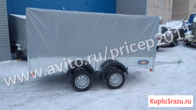 Прицеп Б-3.4оц 2 оси новинка с тентом Кемерово - изображение 1