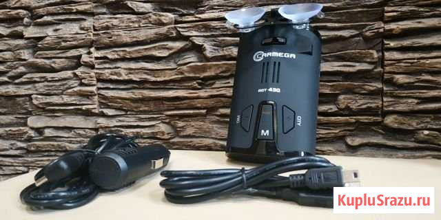 Новый Радар Детектор с GPS CarMega RDT 430 Рубцовск - изображение 1