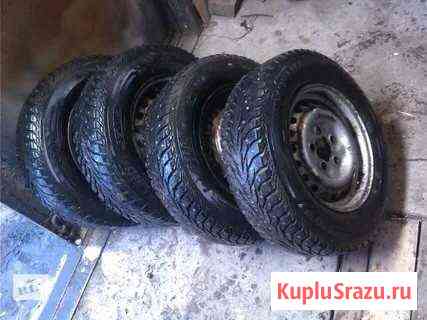 Колёса Transporter Volkswagen T3 зимнее шипы R14 Рязань