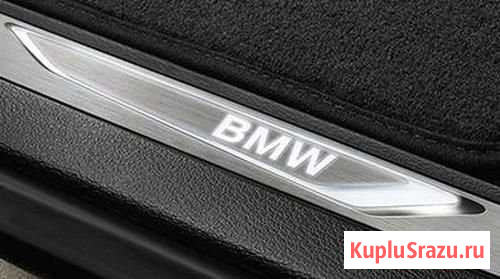 Светодиодные накладки на пороги BMW X5 F15/X6 F16 Тула - изображение 1