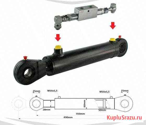 Двухсторонний цилиндр с замком Калининград