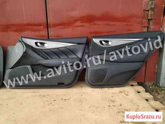 Обшивки дверей Infiniti Q50 2013 Уфа