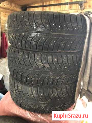 Продам комплект зимних шин 205/55 R 16 Вольск - изображение 1