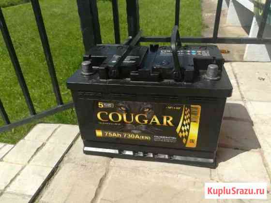 Продам аккумулятор cougar 75A/h Ярцево