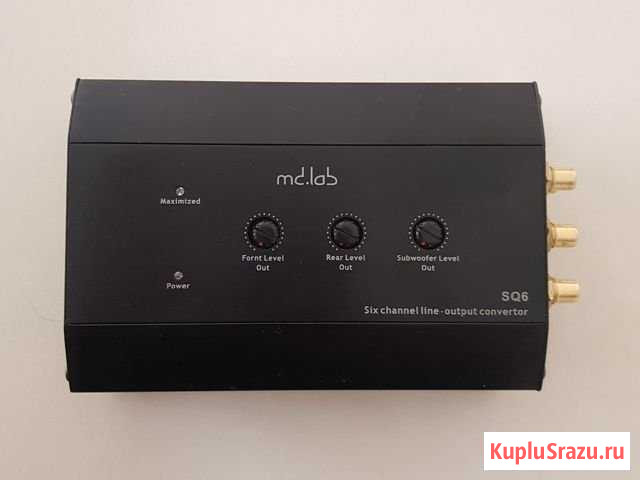 Преобразователь аудиосигнала MD.Lab SQ6 Гойты - изображение 1