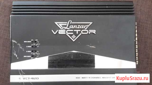Усиитель Lanzar Vector 4120 Новосибирск - изображение 1