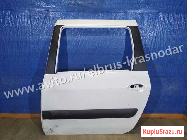 Дверь задняя левая LADA Largus 1 2012 Краснодар - изображение 1