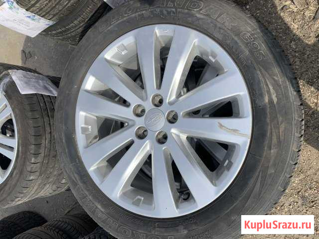 Летние колёса Subaru 225/55/17 Ярославль - изображение 1