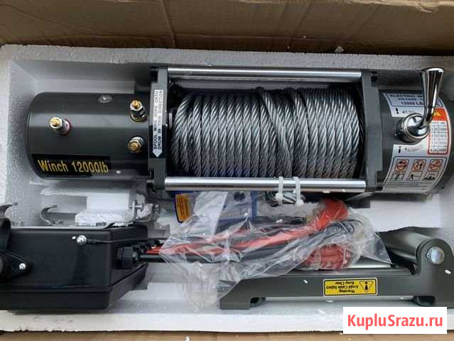 Лебедка electric Winch LBS 12000 (12В) Лабинск - изображение 1