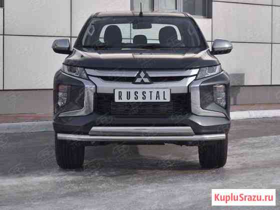 Защита переднего бампера mitsubishi L200 Екатеринбург