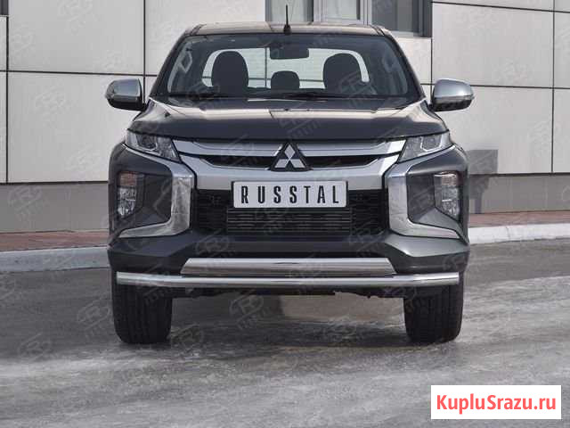 Защита переднего бампера mitsubishi L200 Екатеринбург - изображение 1