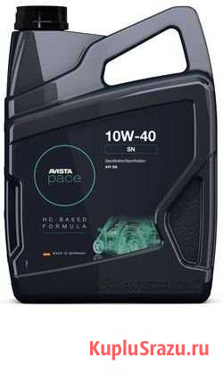 Масло avista pace SN SAE 10W-40 5 л Супонево - изображение 1