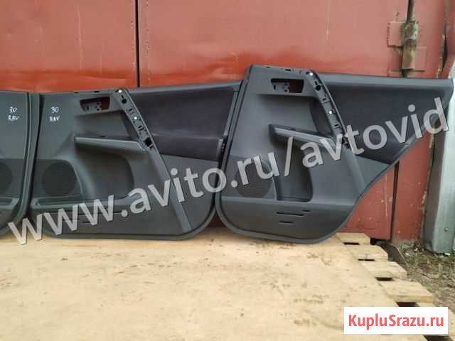Обшивки дверей Toyota Rav4 2013-2019 Уфа - изображение 1