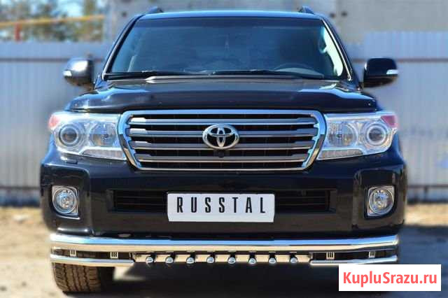 Защита переднего бампера toyota Land Cruiser Екатеринбург - изображение 1
