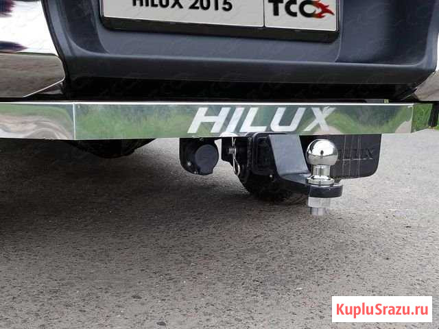 Фаркоп Hilux под американский квадрат Уфа - изображение 1