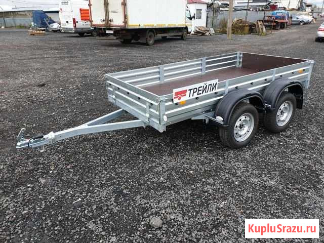 Прицеп 2-х осный 273х137 с кроншт. зап. кол Санкт-Петербург - изображение 1