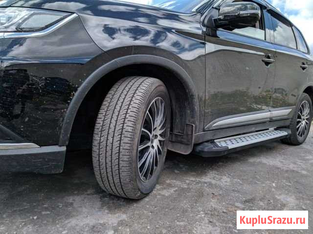 Пороги BMW style for Mitsubishi Outlander 3 рест Ярославль - изображение 1