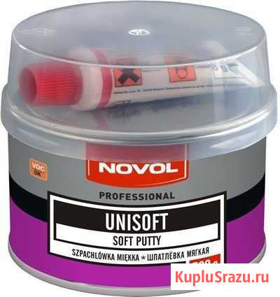 Шпатлевка мягкая Novol Unisoft (500 g) Санкт-Петербург - изображение 1