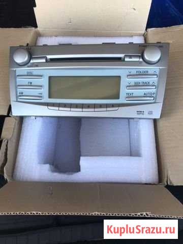 Продам магнитолу от toyota camry acv 40 кузов Комсомольск-на-Амуре - изображение 1