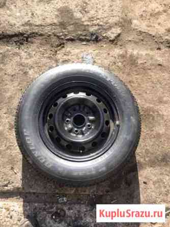 Запаска R14 5/114.3 Dunlop SP Sport Электроугли