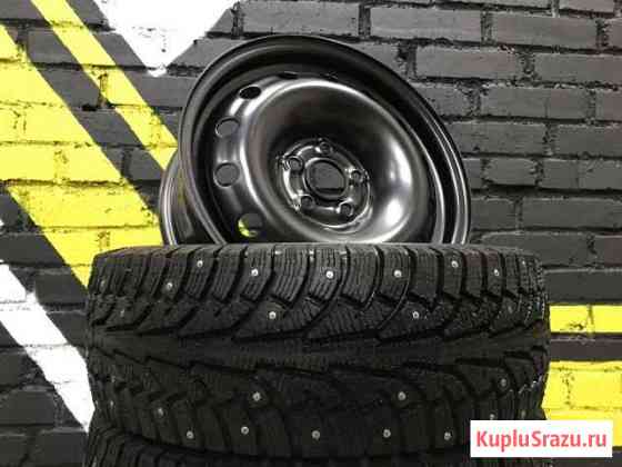 Зимние колеса 15 диски 5x100 на Шкода Рапид Екатеринбург