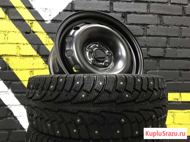 Зимние колеса 15 диски 5x100 на Шкода Рапид Екатеринбург - изображение 1