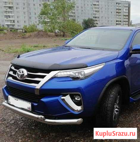 Защита переднего бампера Тойота fortuner Братск - изображение 1