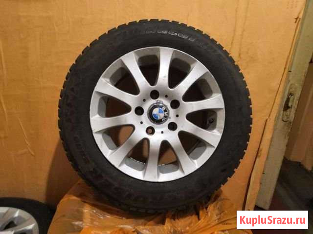 Продам колёса от бмв 195 65 r 15 4 шт бридж стоун Никольское - изображение 1