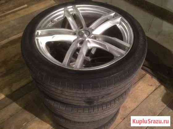 Летние колеса Dunlop 225/45 R18 + литье 5х114,3 Красноярск