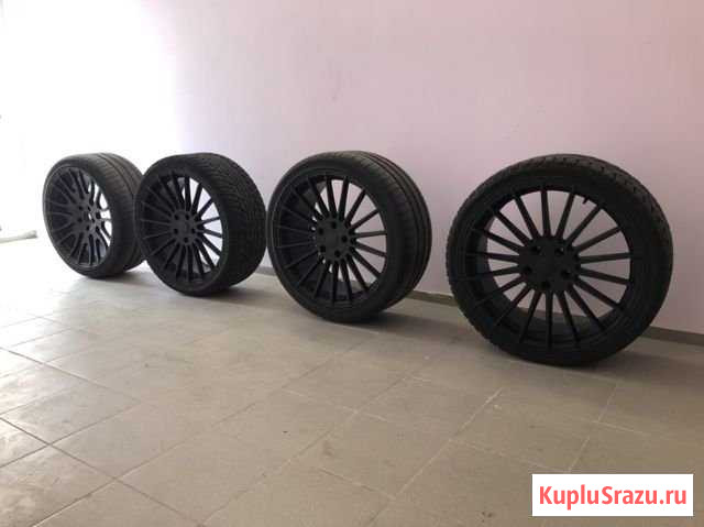 Продаю колёса R22, не варенные, 3 одинаковых 1 отл Владикавказ - изображение 1