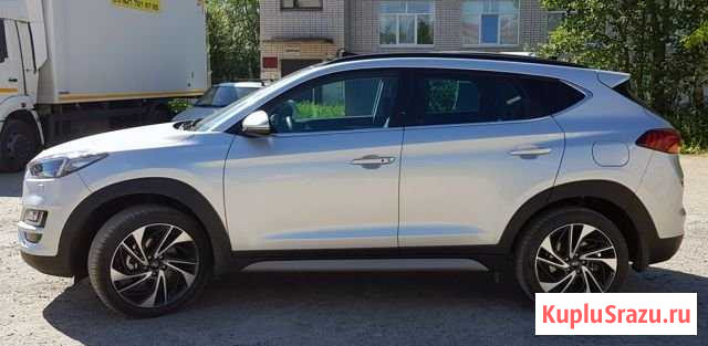 Пороги Hyundai Tucson High-Tech plus молдинги Котлас - изображение 1