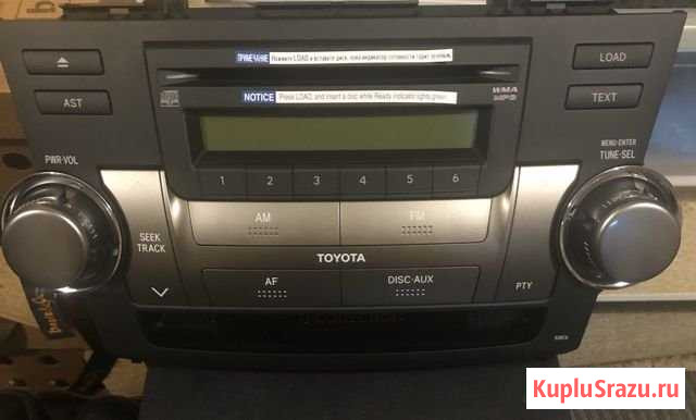 Штатная магнитола Toyota Highlander 2012 Октябрьский - изображение 1