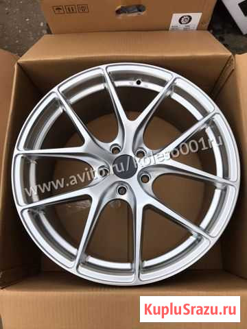 Новые литые диски R19 5/112 hyper silver Горячеводский - изображение 1