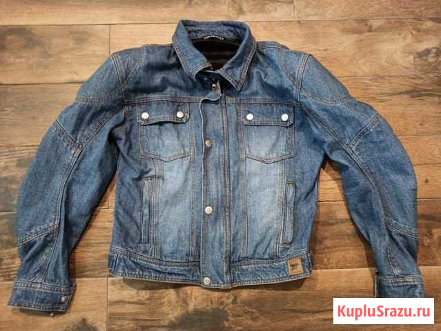 Мотокуртка джинсовая б/у Vanucci (Италия). р.46-48 Новороссийск - изображение 1