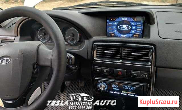 Андроид магнитола на LADA Priora 2 в штатное место Махачкала - изображение 1