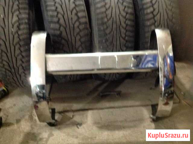 Вставка в бампер для лендкрузера80 Дедовск - изображение 1