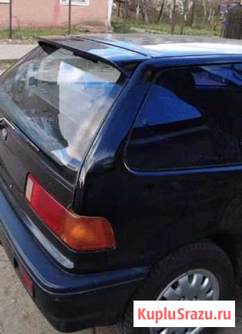 Спойлер на Honda civic Светлый - изображение 1