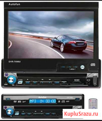 Автомагнитола Autofun DVR-7090U Березовый - изображение 1