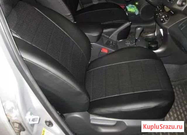 Авточехлы на Тойота Рав 4 с 2013 Белый Яр - изображение 1