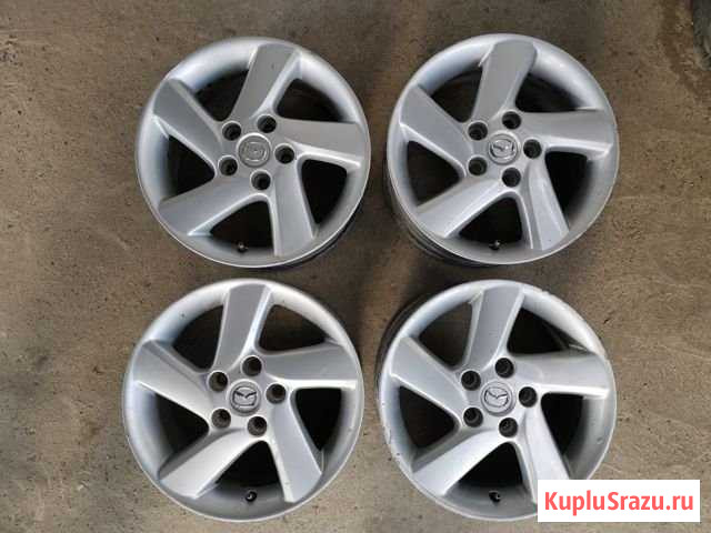 Комплект ориг. литья R16 mazda 5x114.3, 67.1 Оренбург - изображение 1