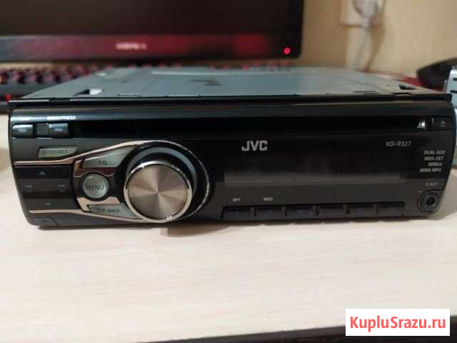 Магнитола JVC KD-R327 Новокузнецк - изображение 1