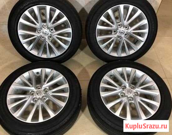Идеальные летние колеса Camry 215/55/17 Братск - изображение 1