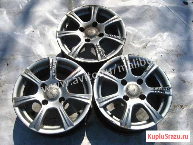 Диски литые 2шт R14 4x114.3 Nissan Classic 2006-12 Уфа - изображение 1