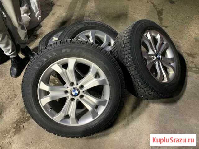 Колеса зима на х5 r18 5*120 Нижнекамск - изображение 1
