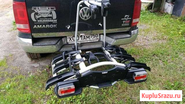Крепление для 3-х велосипедов на фаркоп Thule 923 Серебряные Пруды - изображение 1